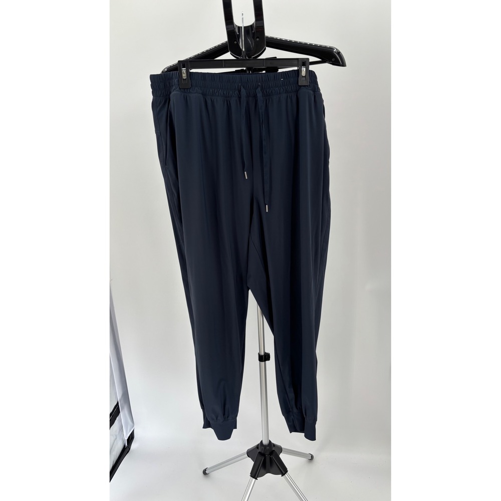 Old Navy Active Womens 2X Navy Blue SleekTech Go-Dry Jogger Pants Athletic Pants